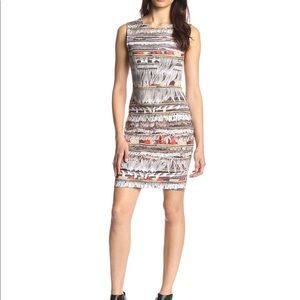 Mara Hoffman Fringe Print Mini Dress